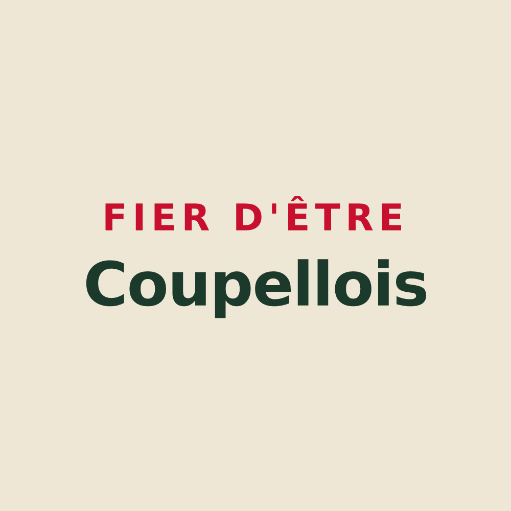Tote bag « Fier d'être Coupellois » — design pour Coupelle-Vieille