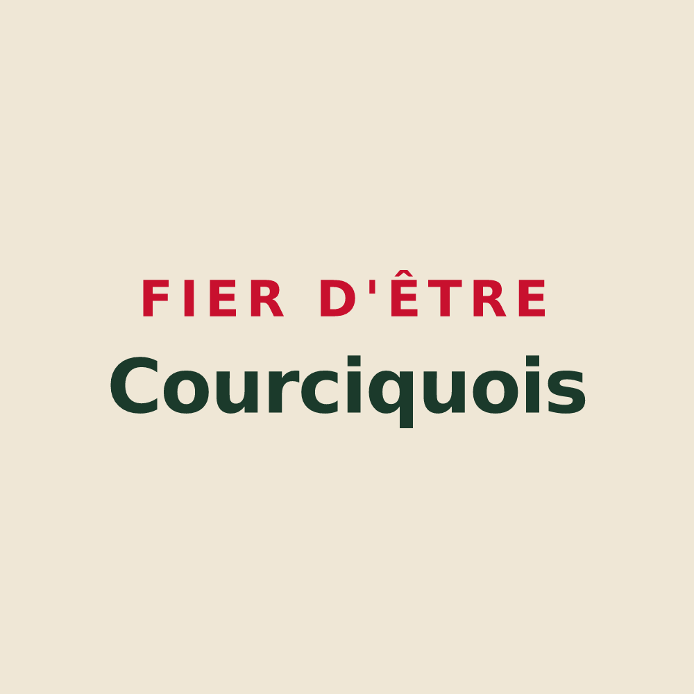 Tote bag « Fier d'être Courciquois » — design pour Courçay