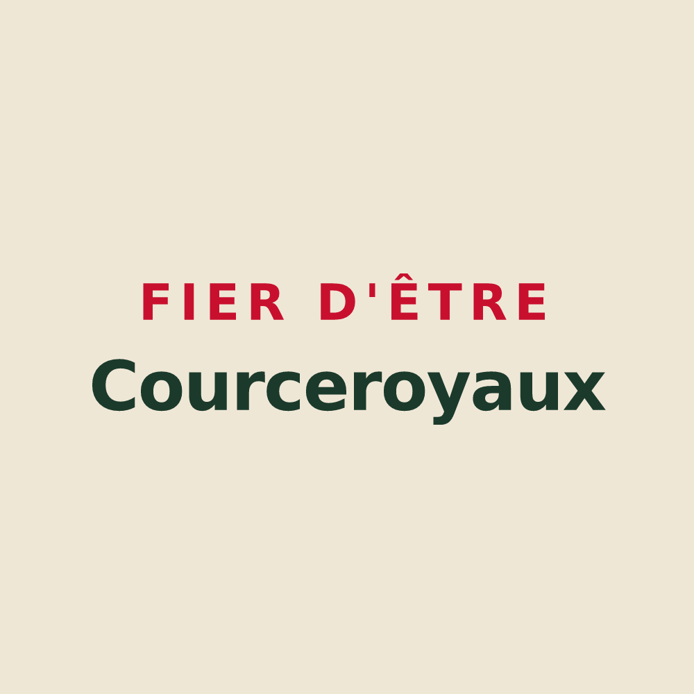 Tote bag « Fier d'être Courceroyaux » — design pour Courceroy