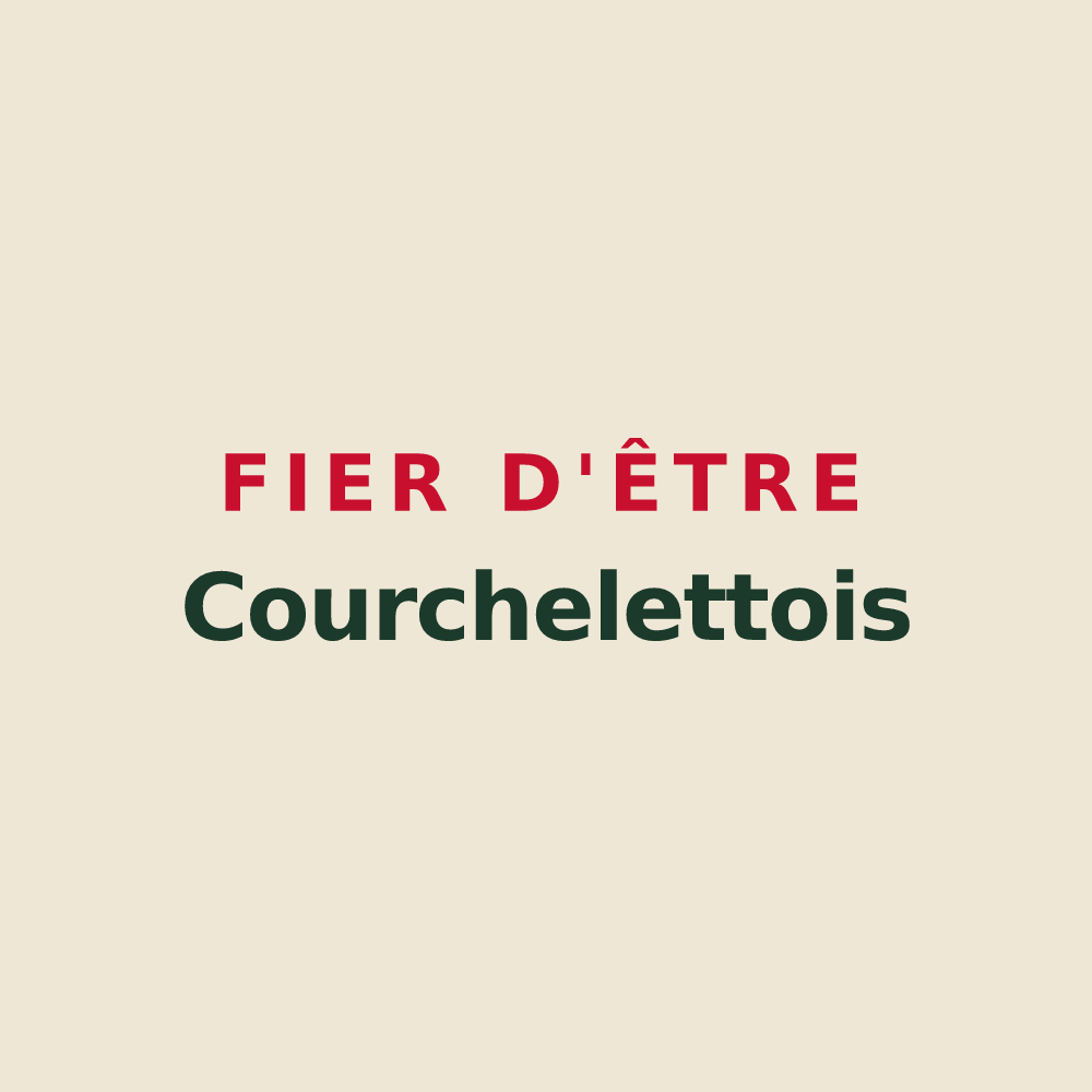 Tote bag « Fier d'être Courchelettois » — design pour Courchelettes