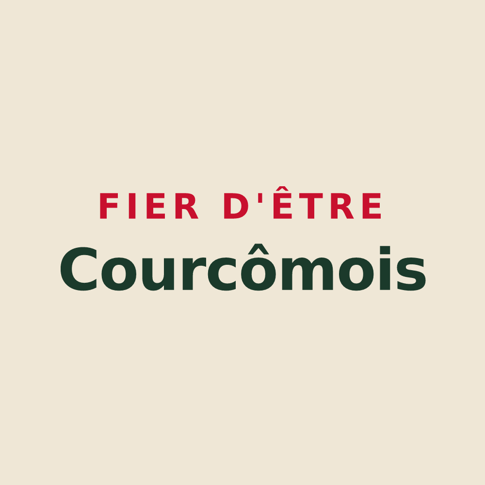 Tote bag « Fier d'être Courcômois » — design pour Courcôme