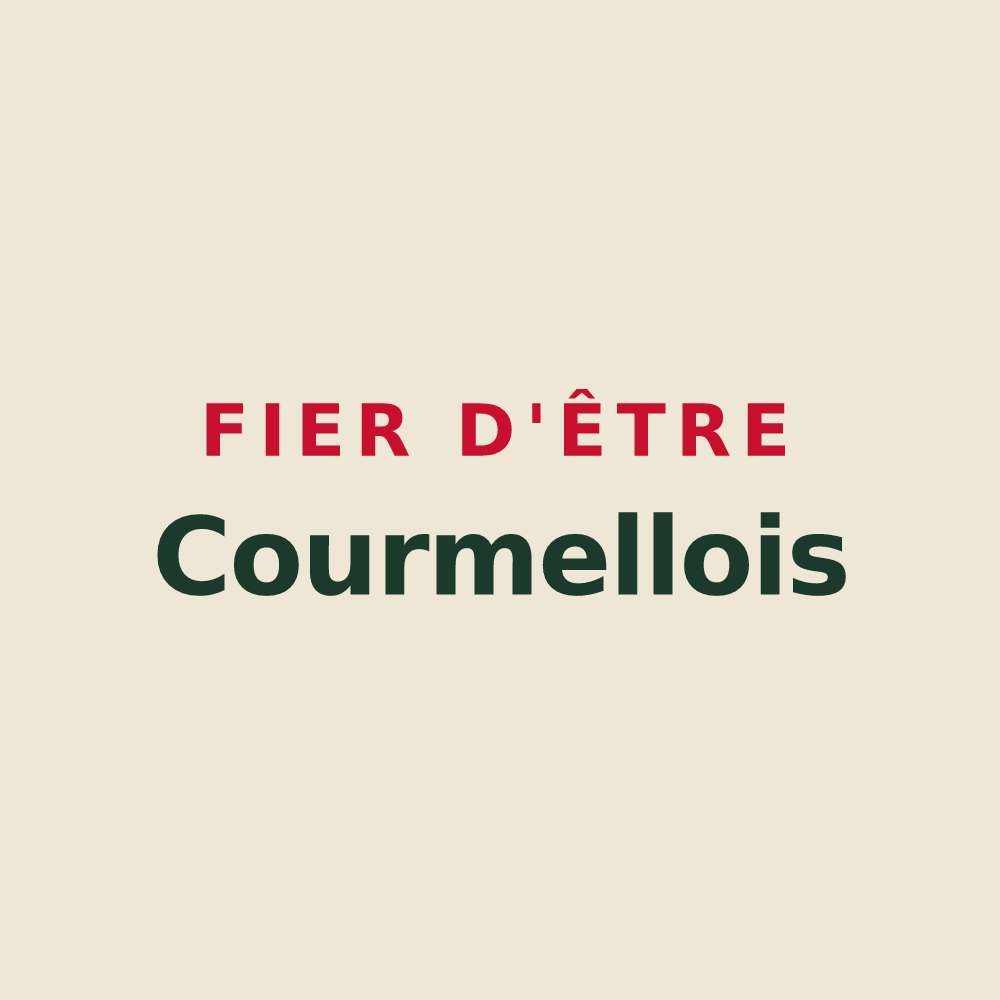 Tote bag « Fier d'être Courmellois » — design pour Courmelles
