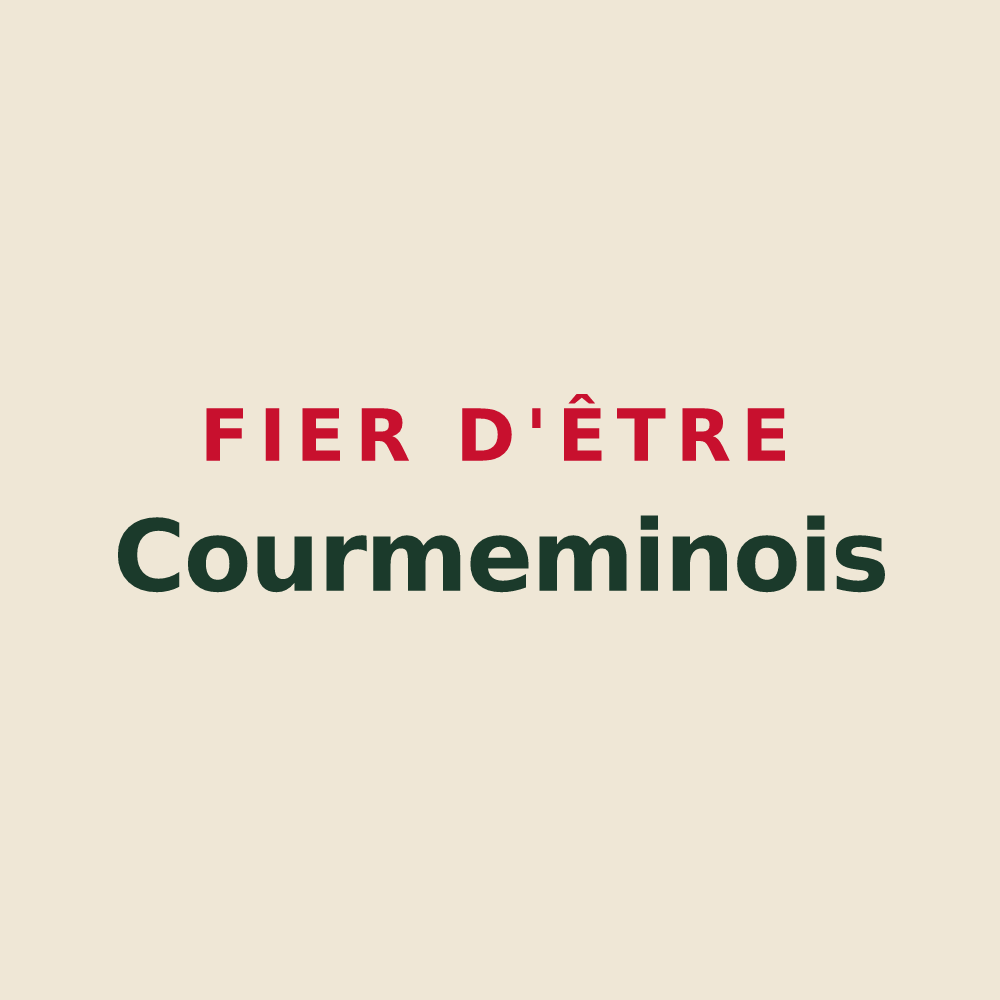 Tote bag « Fier d'être Courmeminois » — design pour Courmemin