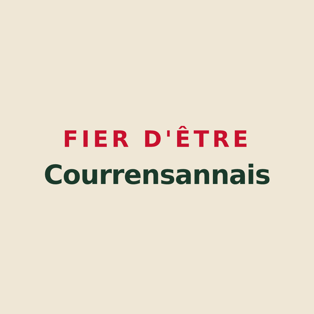 Tote bag « Fier d'être Courrensannais » — design pour Courrensan