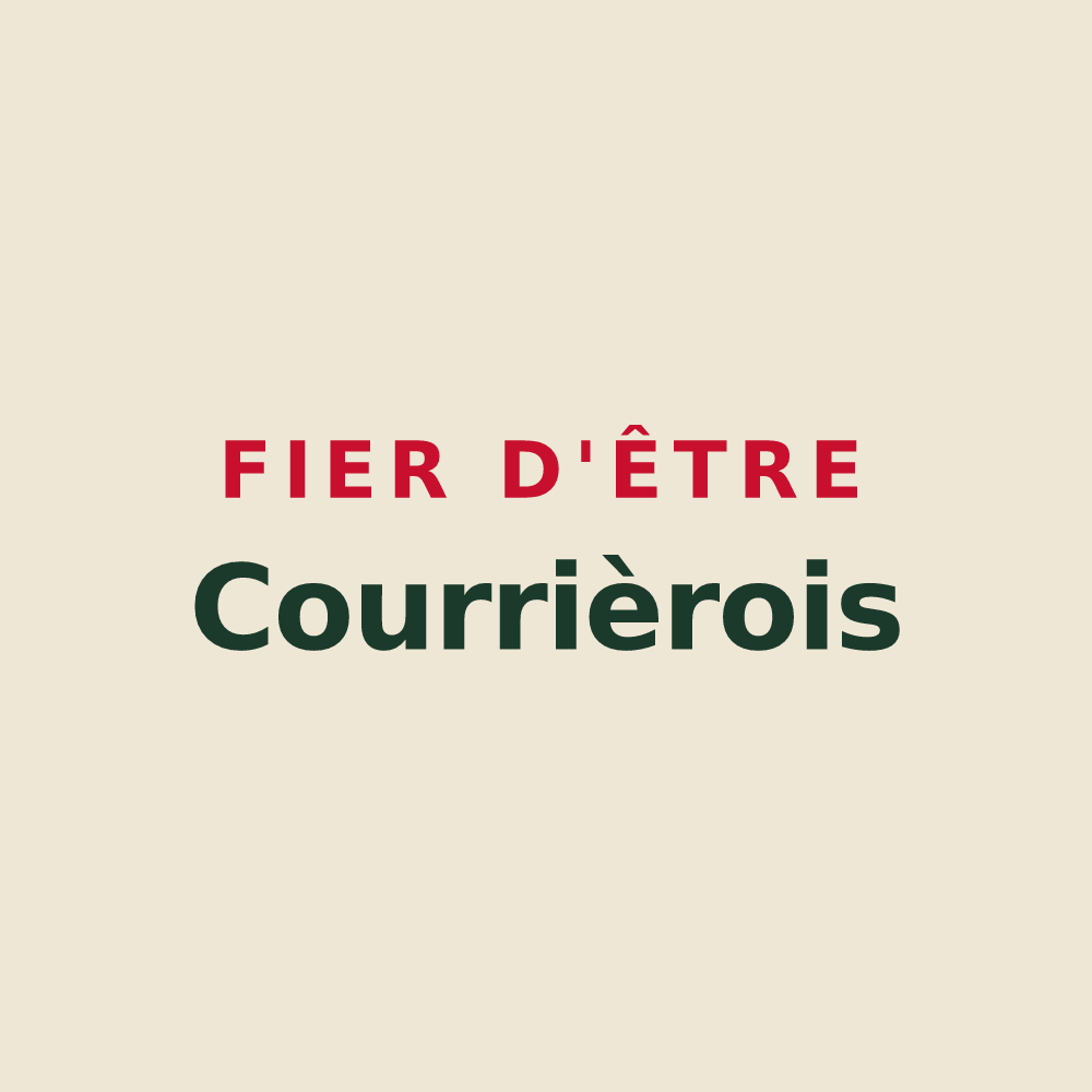 Tote bag « Fier d'être Courrièrois » — design pour Courrières