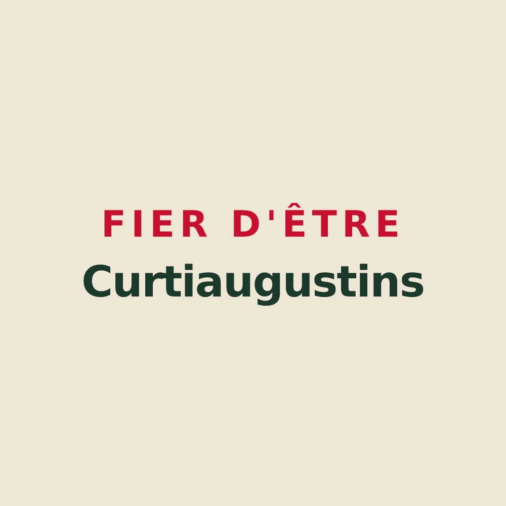 Tote bag « Fier d'être Curtiaugustins » — design pour Courtaoult