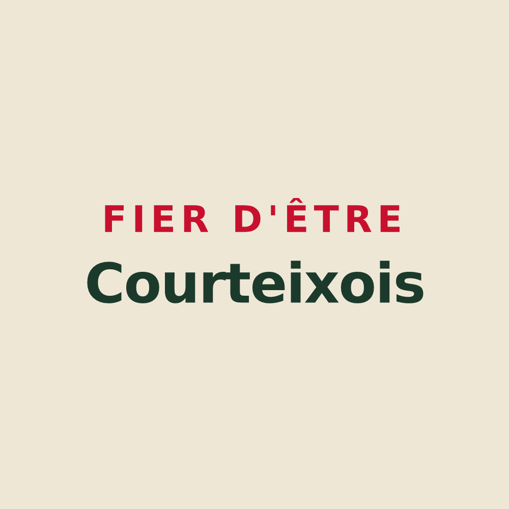 Tote bag « Fier d'être Courteixois » — design pour Courteix