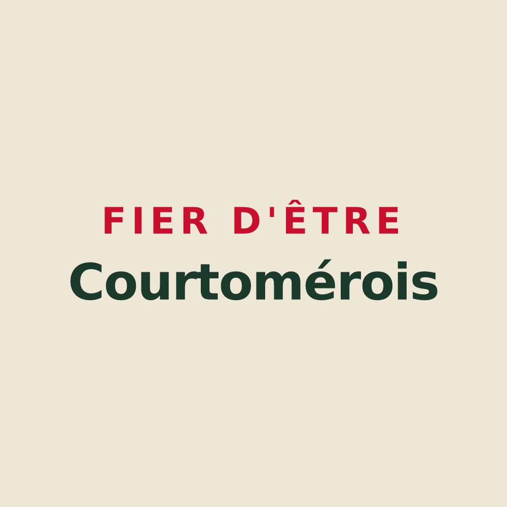Tote bag « Fier d'être Courtomérois » — design pour Courtomer