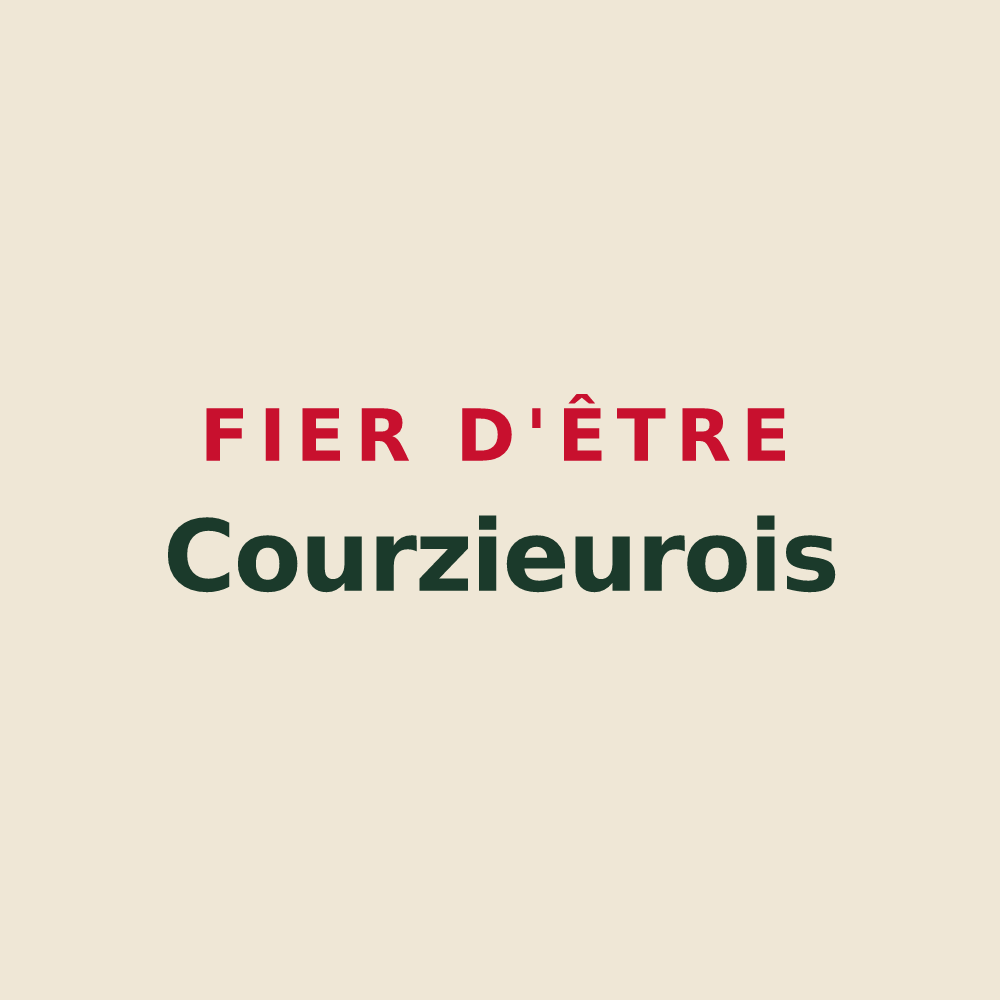 Tote bag « Fier d'être Courzieurois » — design pour Courzieu