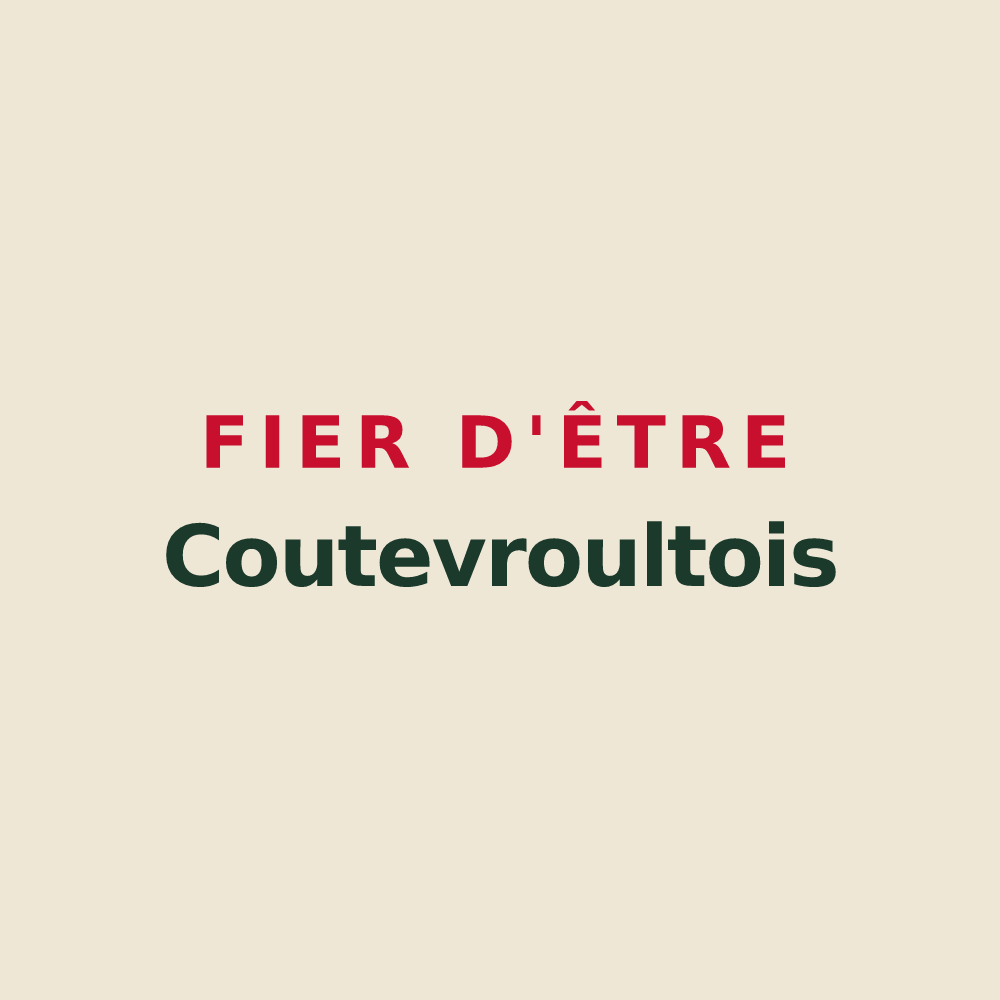 Tote bag « Fier d'être Coutevroultois » — design pour Coutevroult