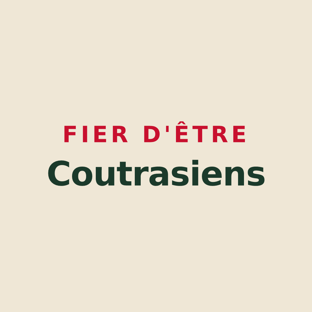 Tote bag « Fier d'être Coutrasiens » — design pour Coutras