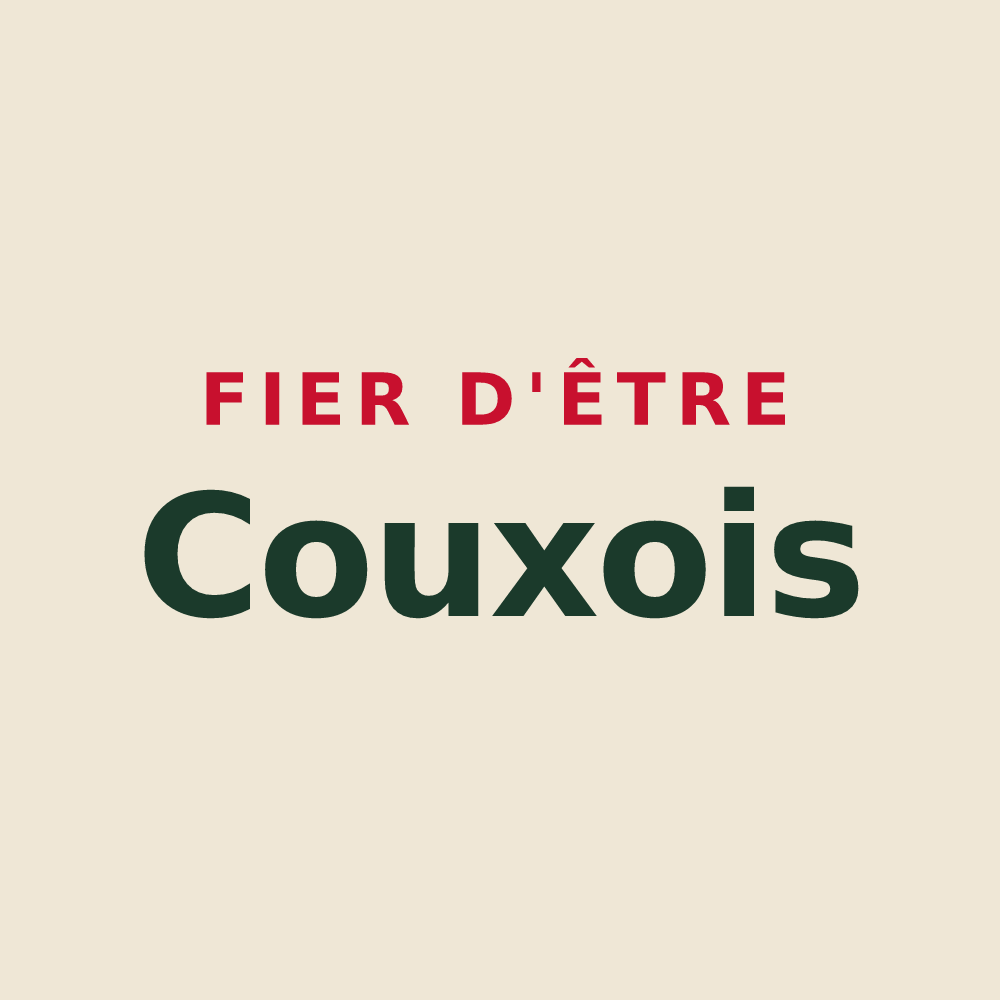Tote bag « Fier d'être Couxois » — design pour Coux