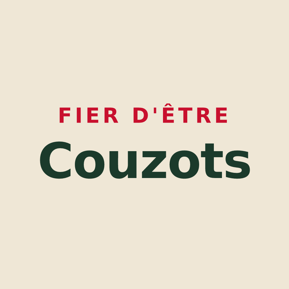 Tote bag « Fier d'être Couzots » — design pour Couze-et-Saint-Front