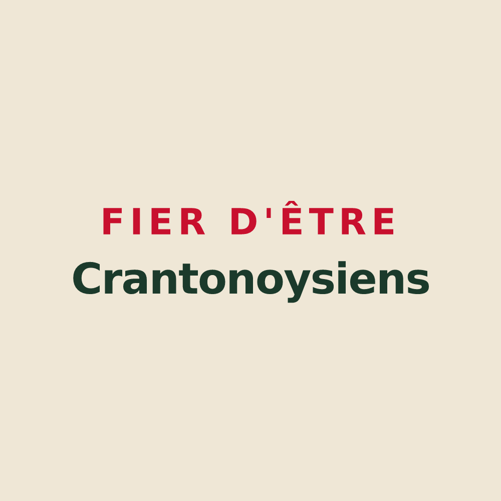 Tote bag « Fier d'être Crantonoysiens » — design pour Crantenoy