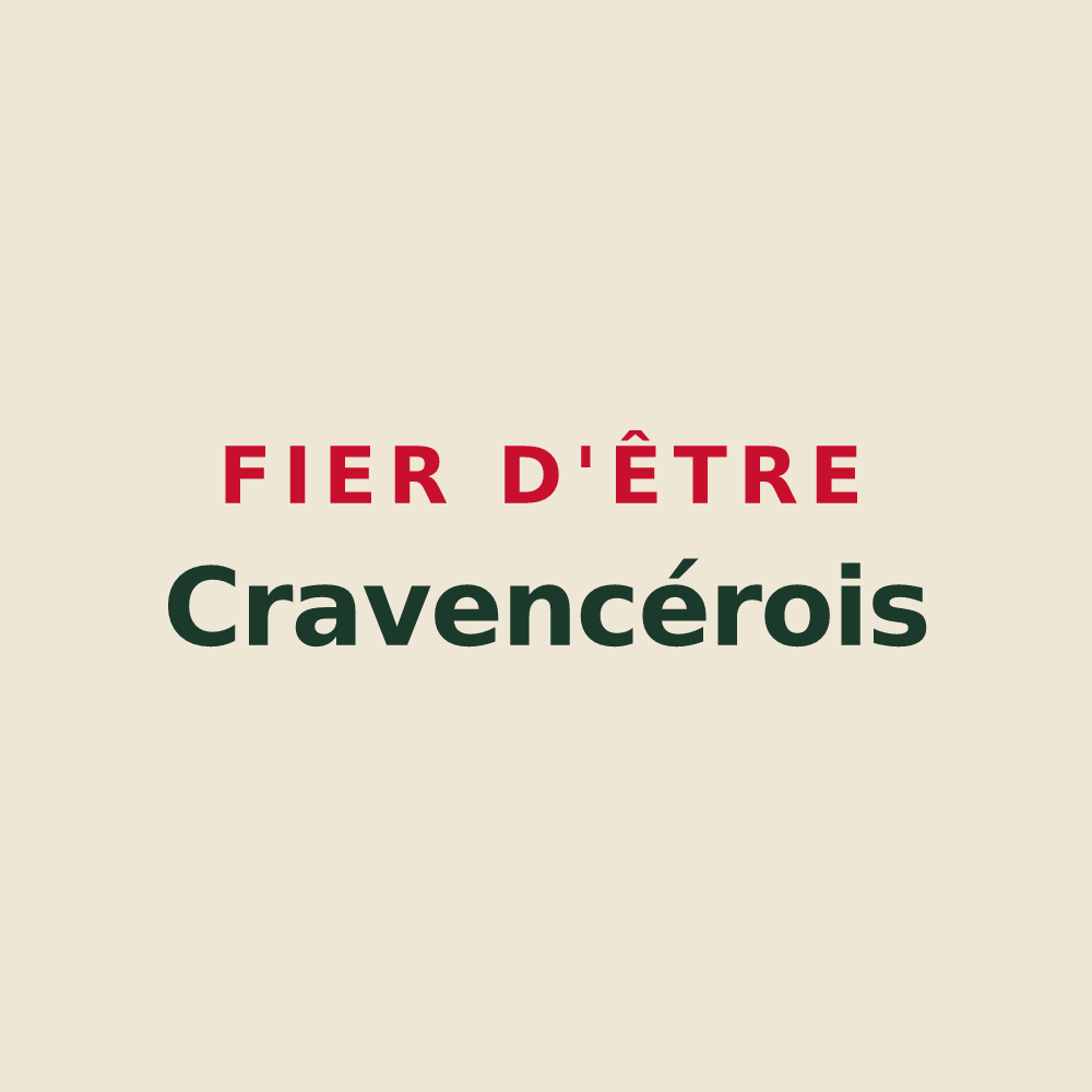 Tote bag « Fier d'être Cravencérois » — design pour Cravencères