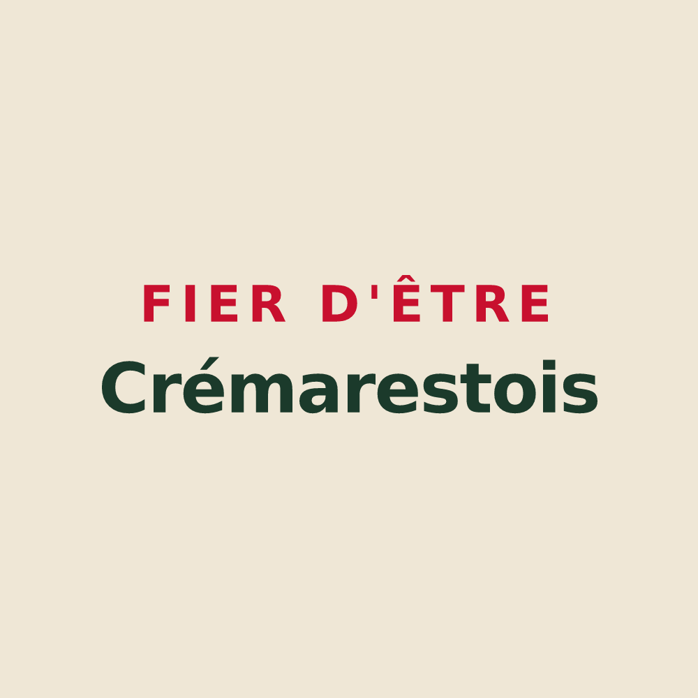 Tote bag « Fier d'être Crémarestois » — design pour Crémarest