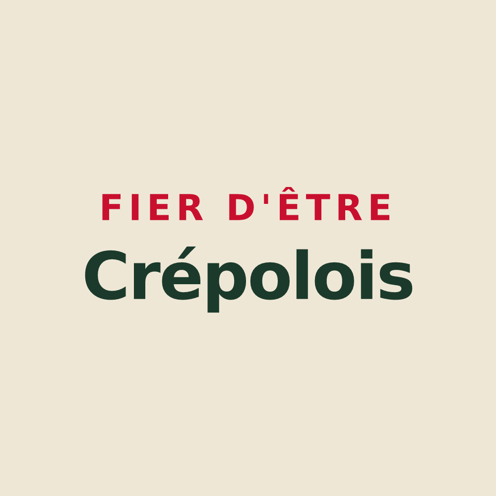 Tote bag « Fier d'être Crépolois » — design pour Crépol
