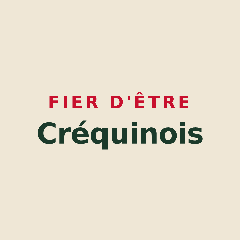 Tote bag « Fier d'être Créquinois » — design pour Créquy