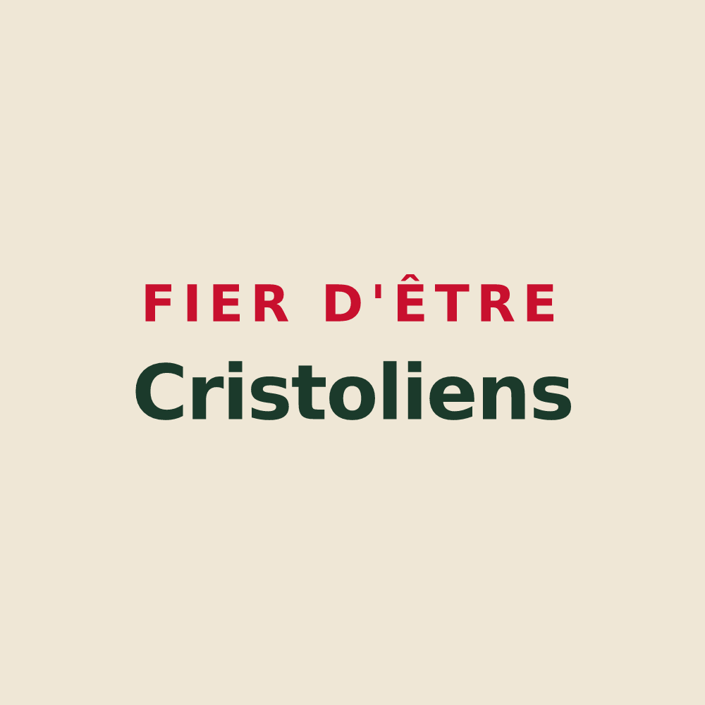 Tote bag « Fier d'être Cristoliens » — design pour Créteil