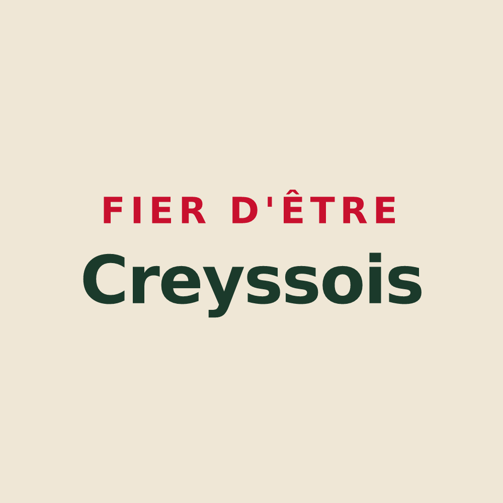 Tote bag « Fier d'être Creyssois » — design pour Creysse
