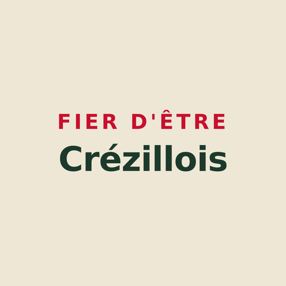 Tote bag « Fier d'être Crézillois » — design pour Crézilles