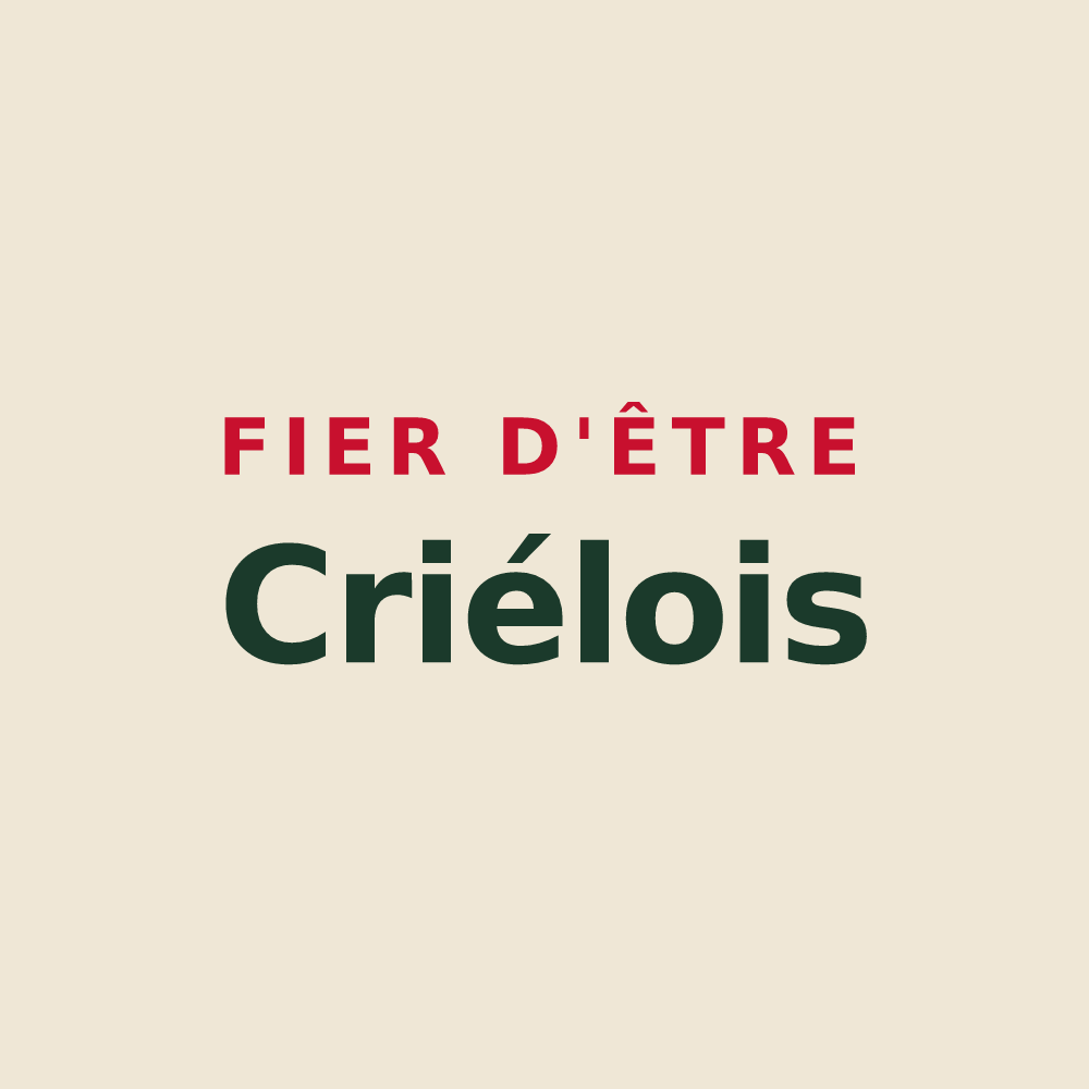 Tote bag « Fier d'être Criélois » — design pour Criel-sur-Mer