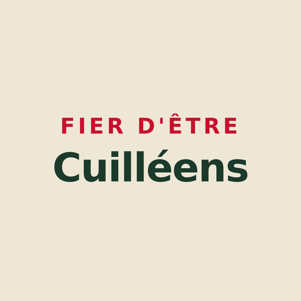 Tote bag « Fier d'être Cuilléens » — design pour Cuillé