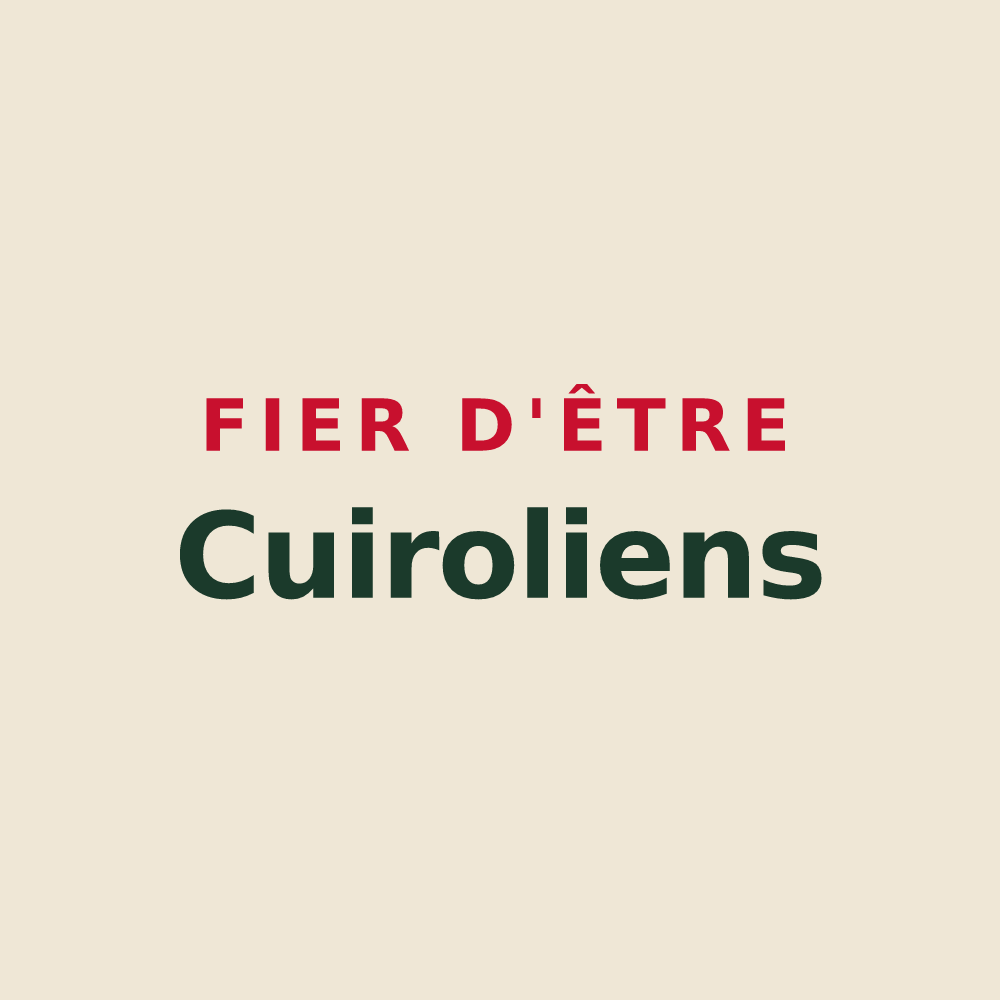 Tote bag « Fier d'être Cuiroliens » — design pour Cuirieux