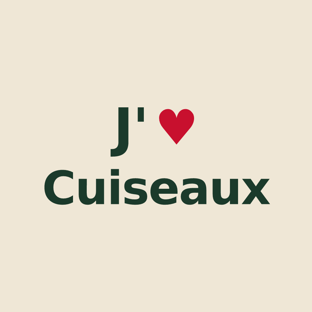 Tote bag personnalisé Cuiseaux — design J'aime Cuiseaux