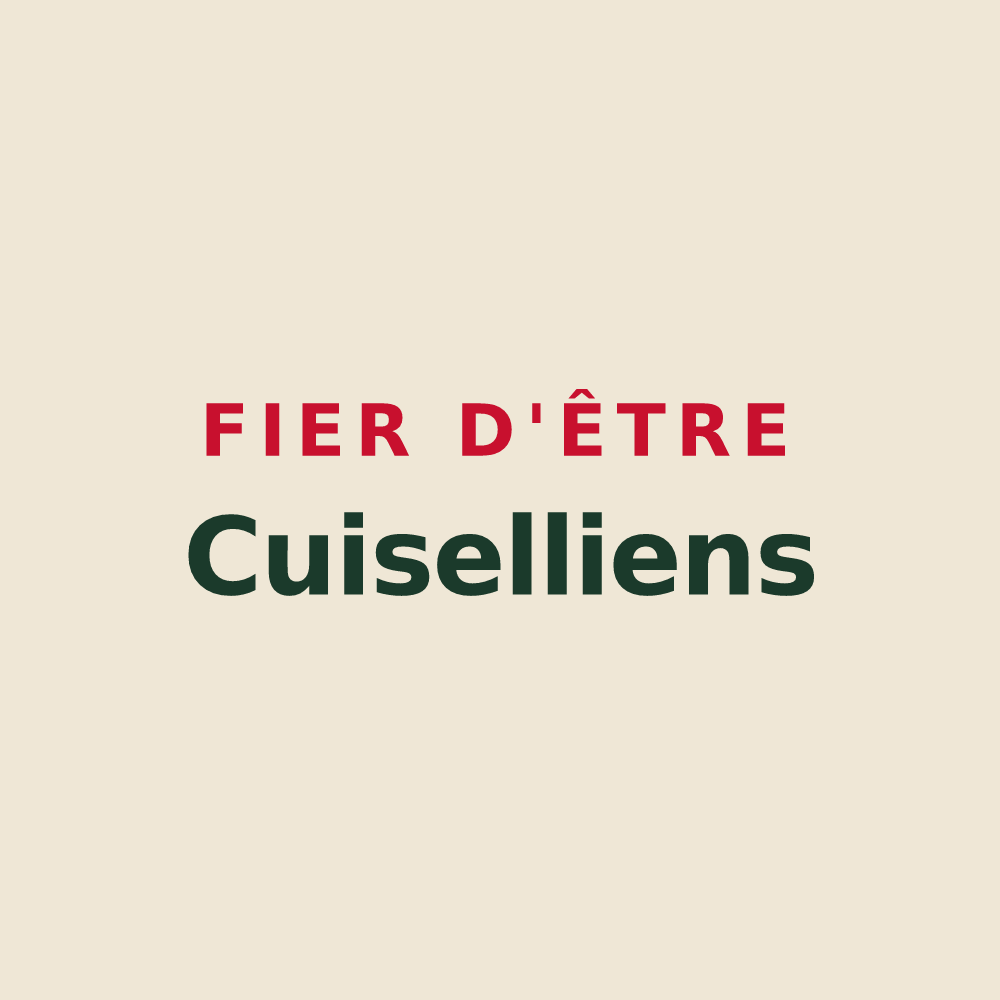 Tote bag « Fier d'être Cuiselliens » — design pour Cuiseaux