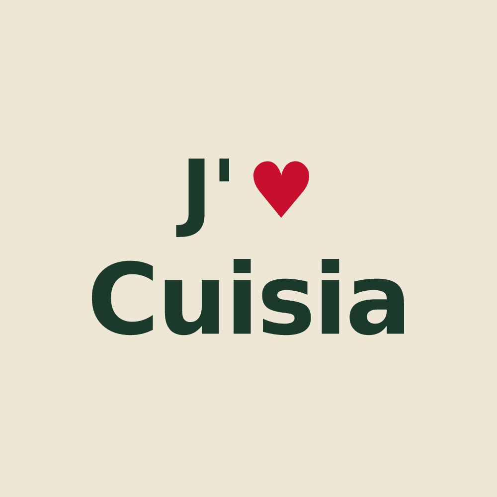 Tote bag personnalisé Cuisia — design J'aime Cuisia