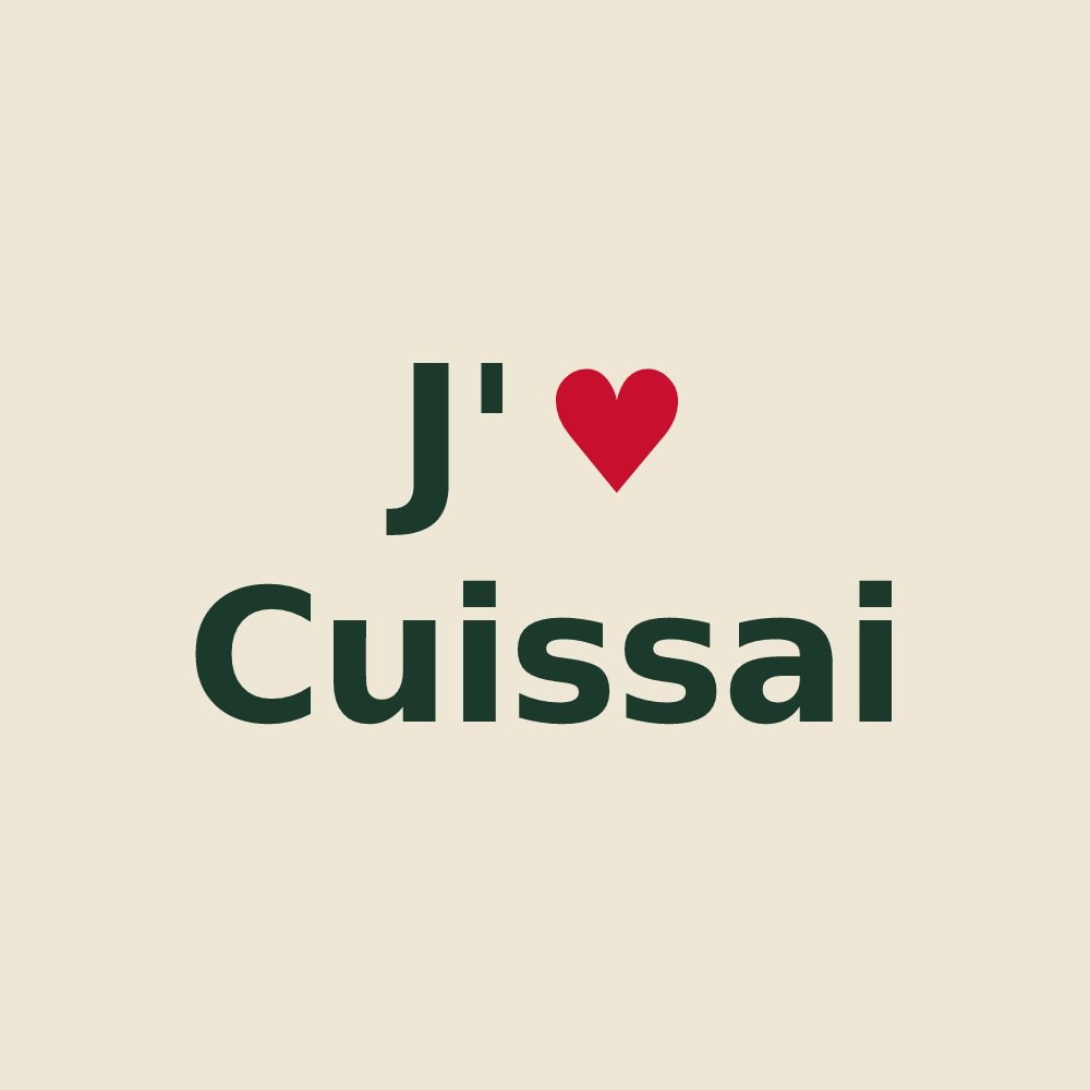 Tote bag personnalisé Cuissai — design J'aime Cuissai