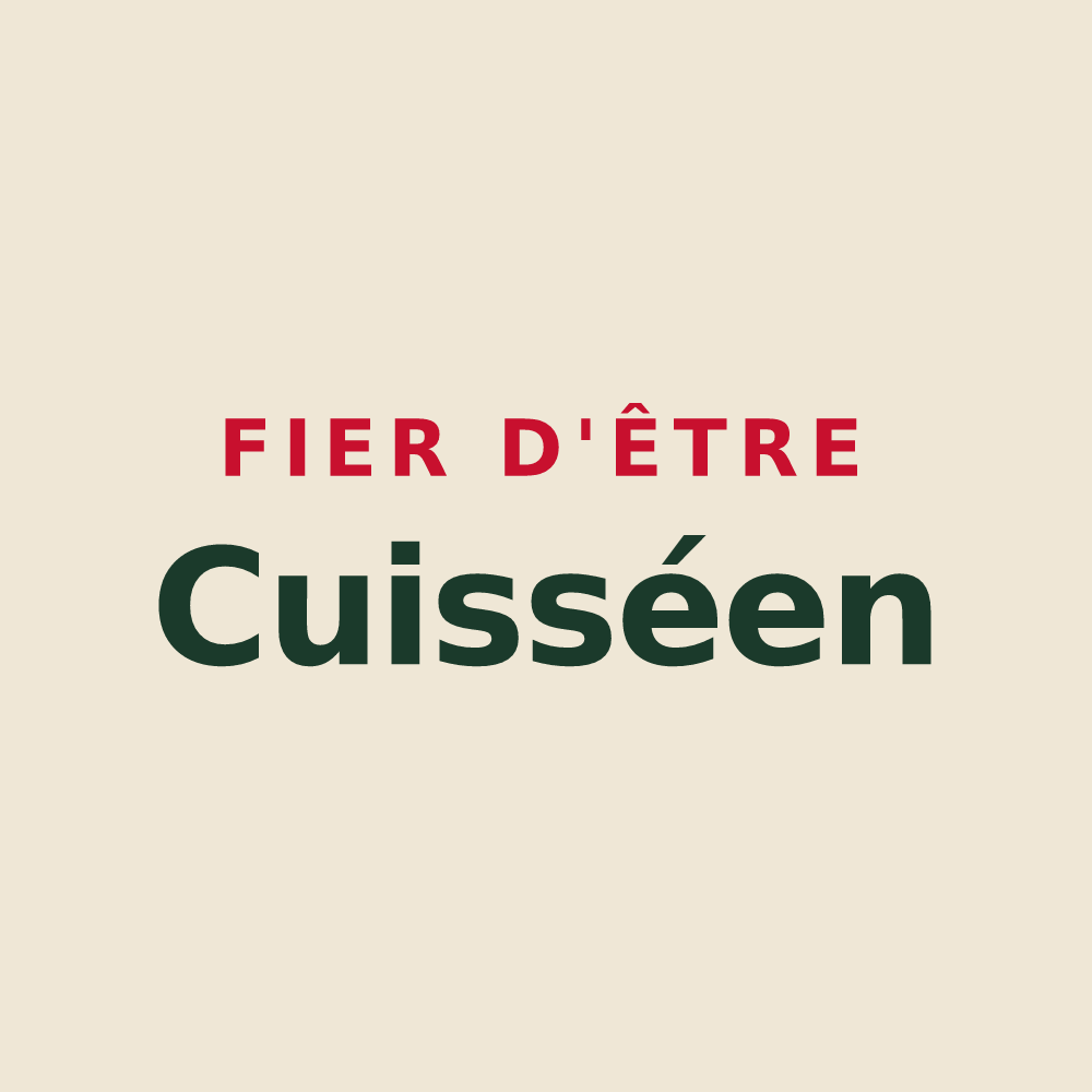 Tote bag « Fier d'être Cuisséen » — design pour Cuissai