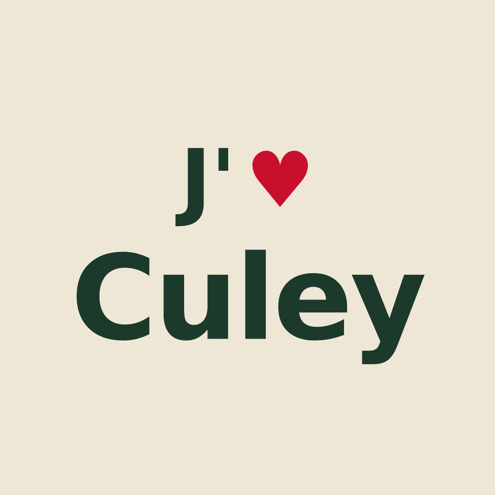 Tote bag personnalisé Culey — design J'aime Culey