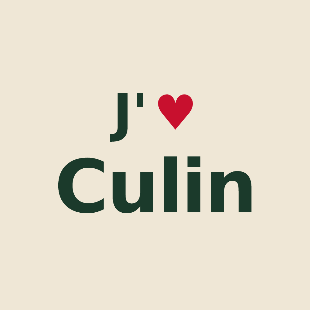 Tote bag personnalisé Culin — design J'aime Culin