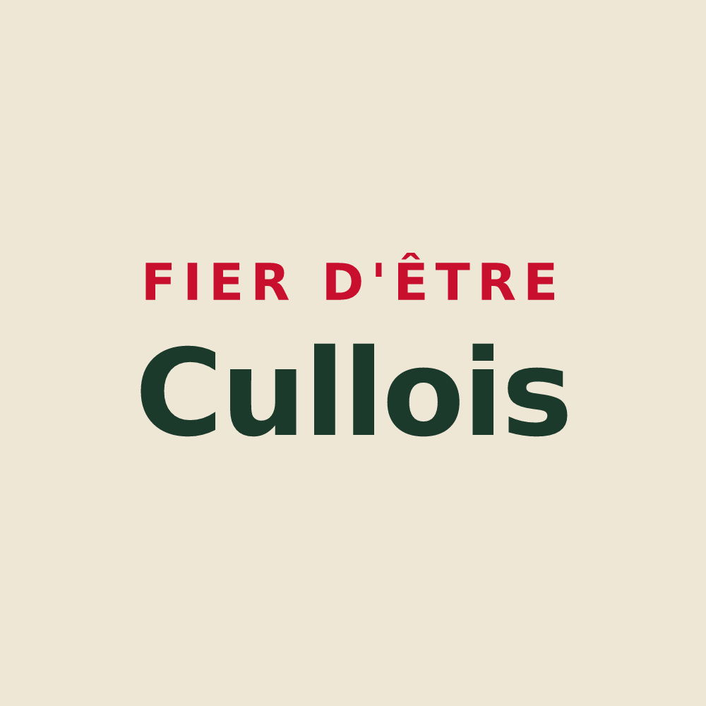 Tote bag « Fier d'être Cullois » — design pour Culles-les-Roches