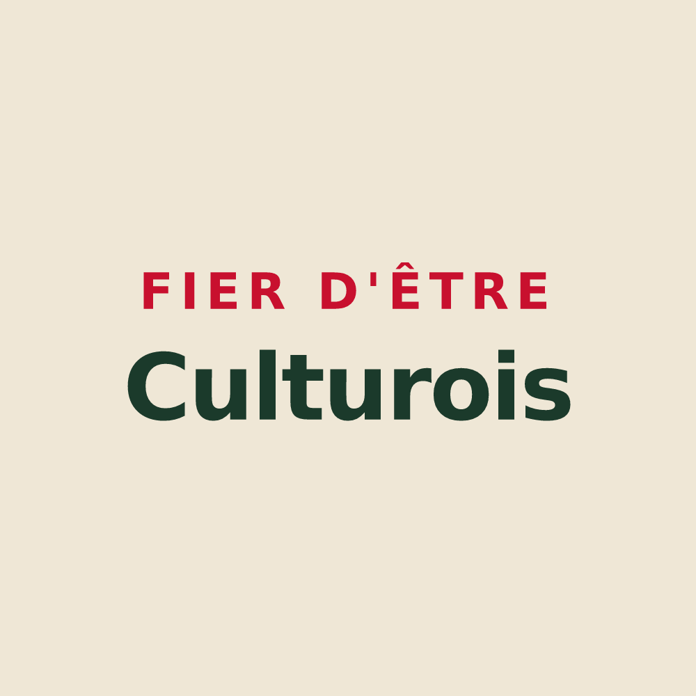 Tote bag « Fier d'être Culturois » — design pour Cultures