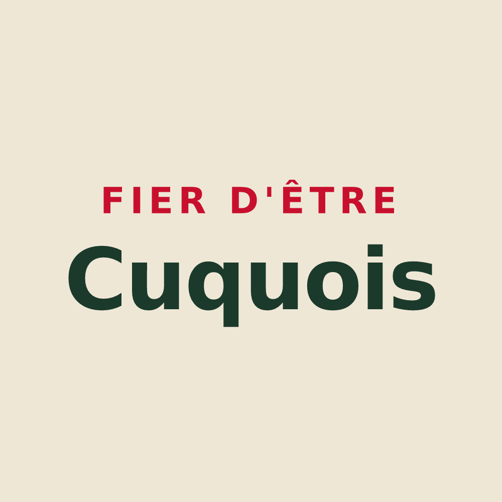 Tote bag « Fier d'être Cuquois » — design pour Cuq