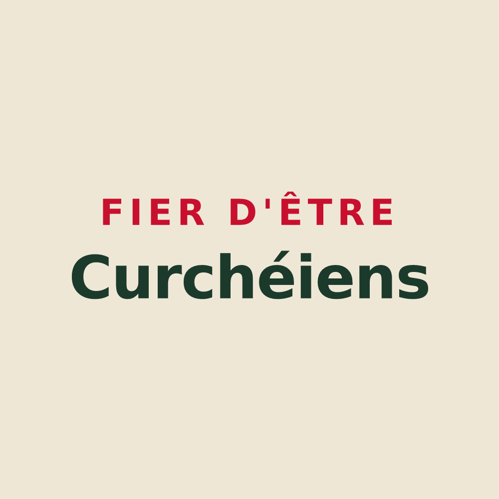 Tote bag « Fier d'être Curchéiens » — design pour Curchy