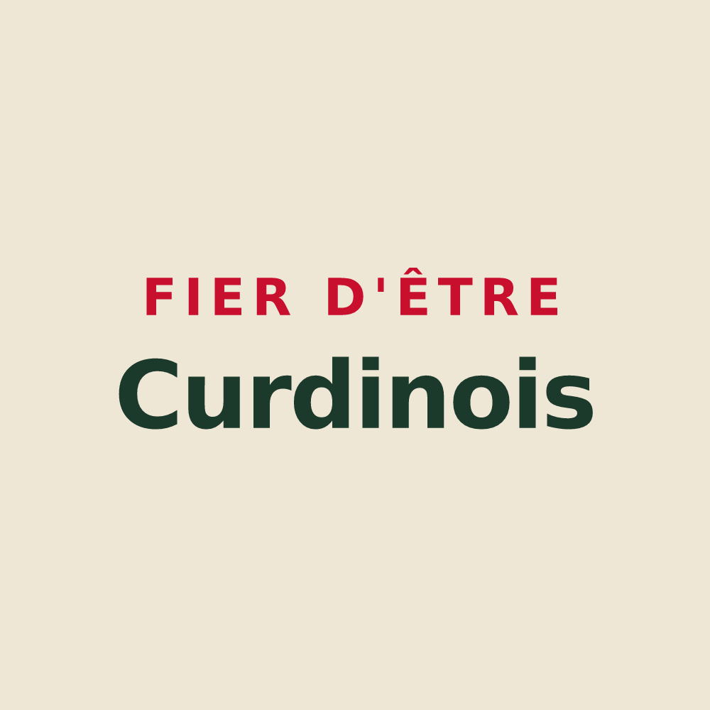 Tote bag « Fier d'être Curdinois » — design pour Curdin