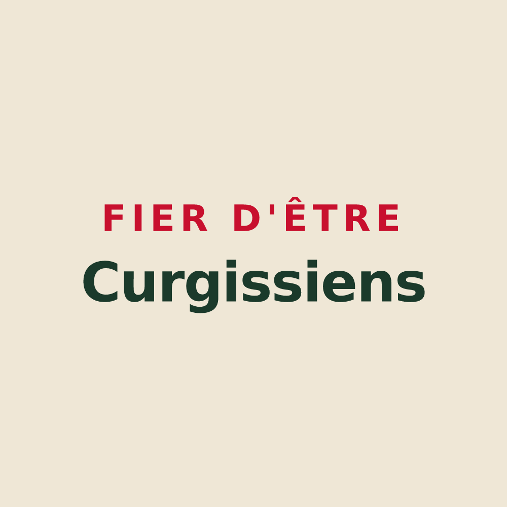 Tote bag « Fier d'être Curgissiens » — design pour Curgies