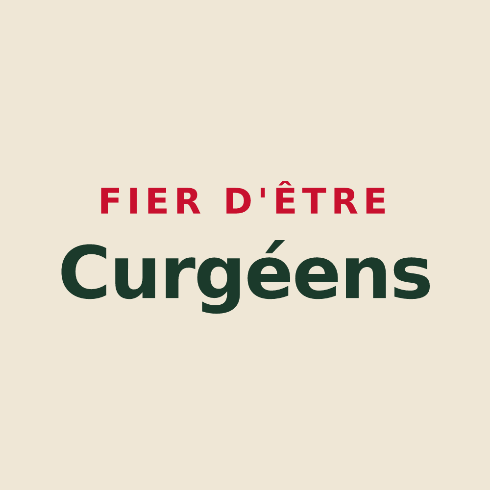 Tote bag « Fier d'être Curgéens » — design pour Curgy