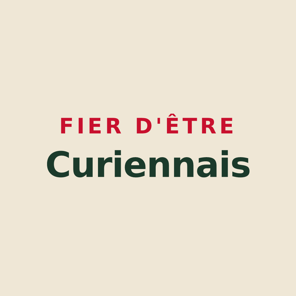 Tote bag « Fier d'être Curiennais » — design pour Curienne