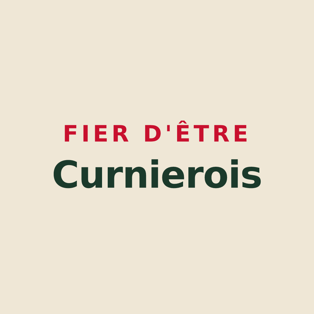 Tote bag « Fier d'être Curnierois » — design pour Curnier