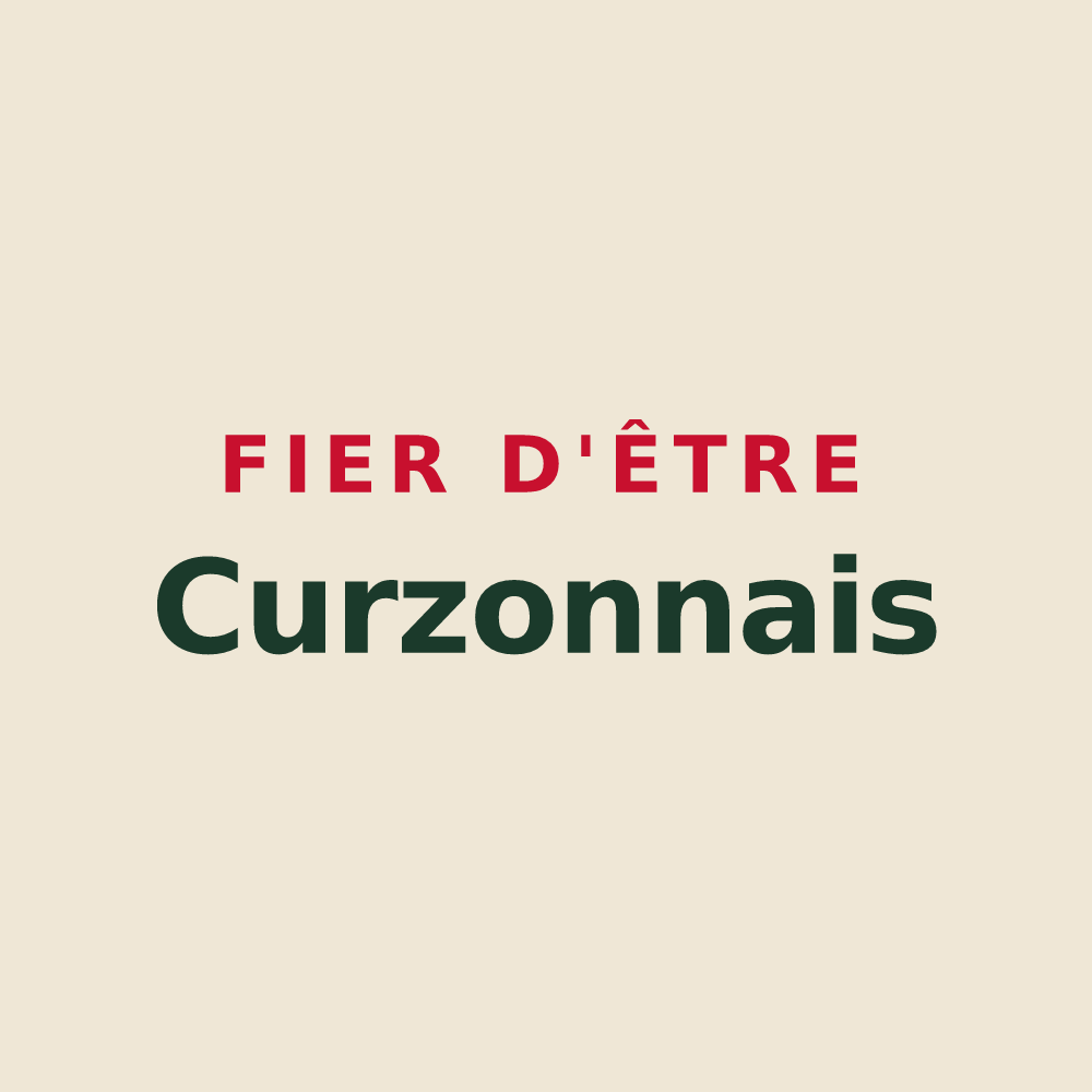 Tote bag « Fier d'être Curzonnais » — design pour Curzon