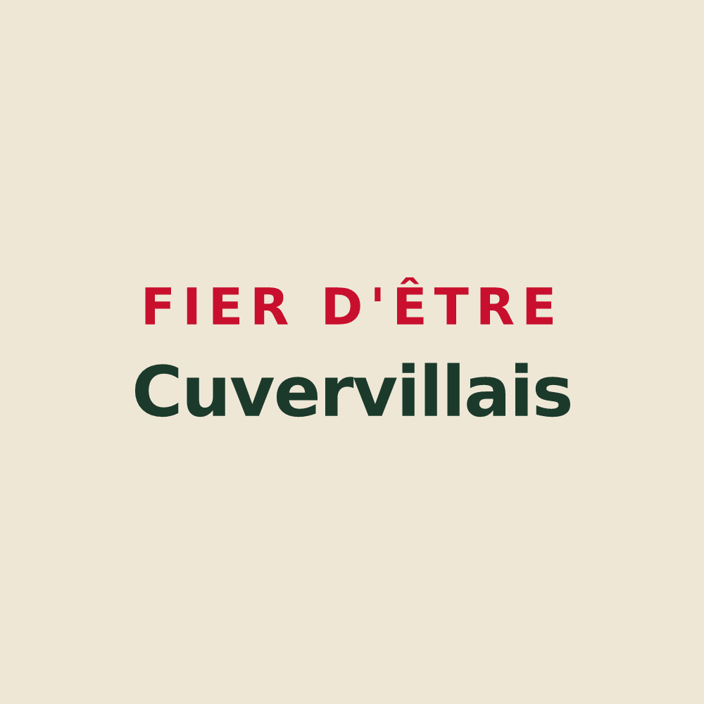 Tote bag « Fier d'être Cuvervillais » — design pour Cuverville