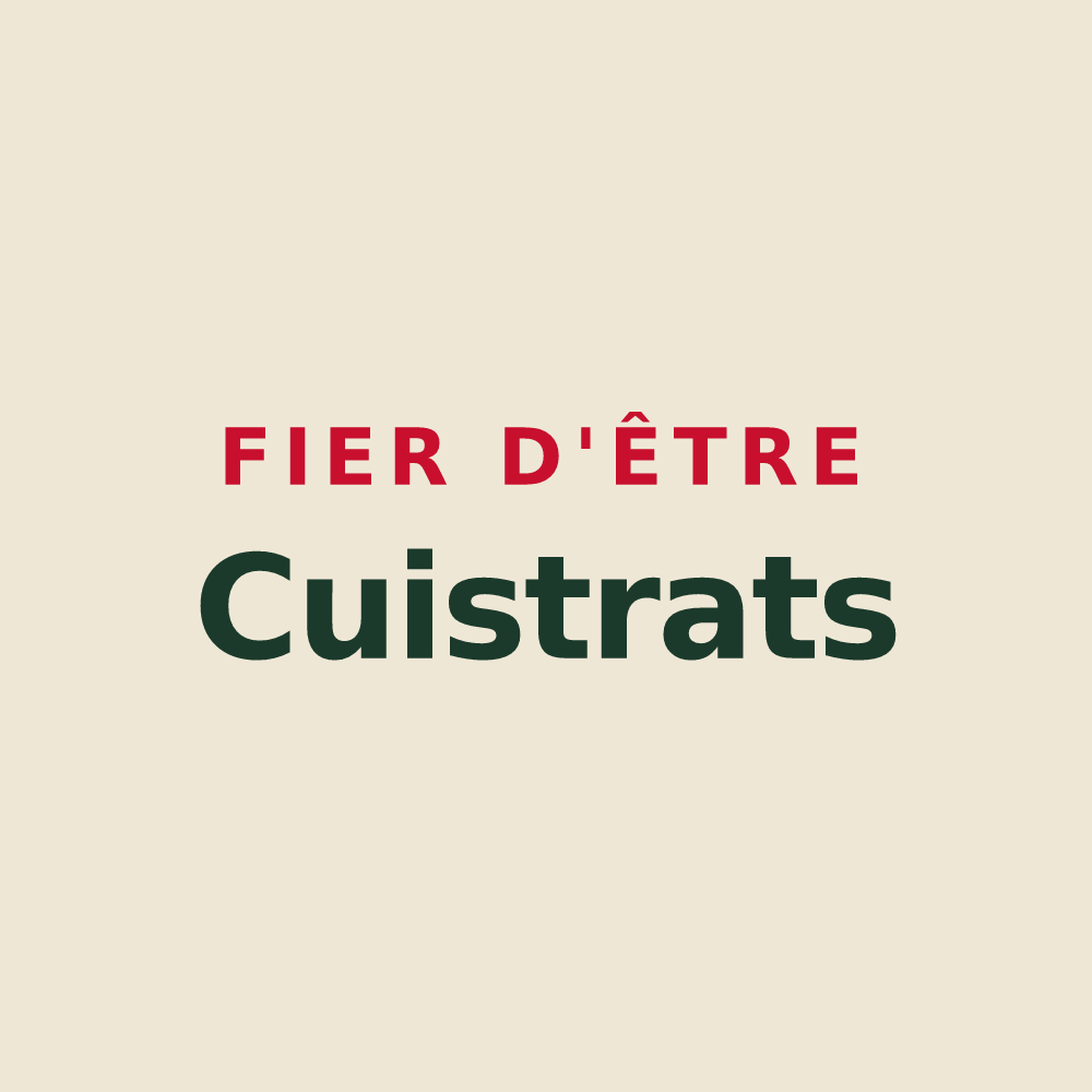 Tote bag « Fier d'être Cuistrats » — design pour Cuy