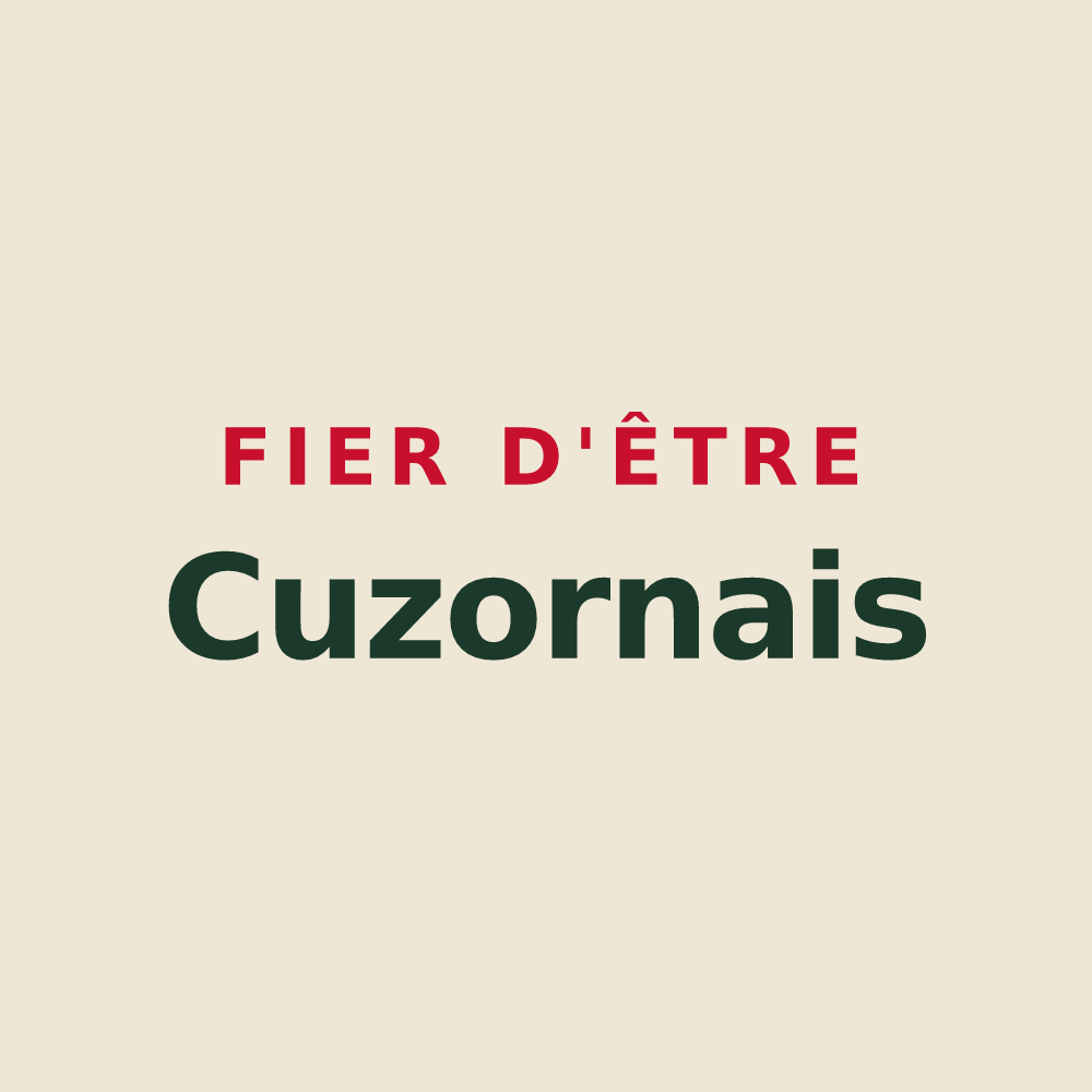 Tote bag « Fier d'être Cuzornais » — design pour Cuzorn