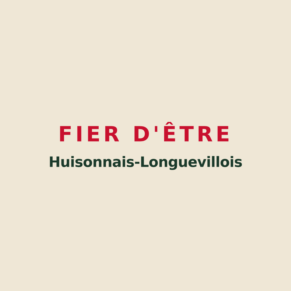 Tote bag « Fier d'être Huisonnais-Longuevillois » — design pour D'Huison-Longueville