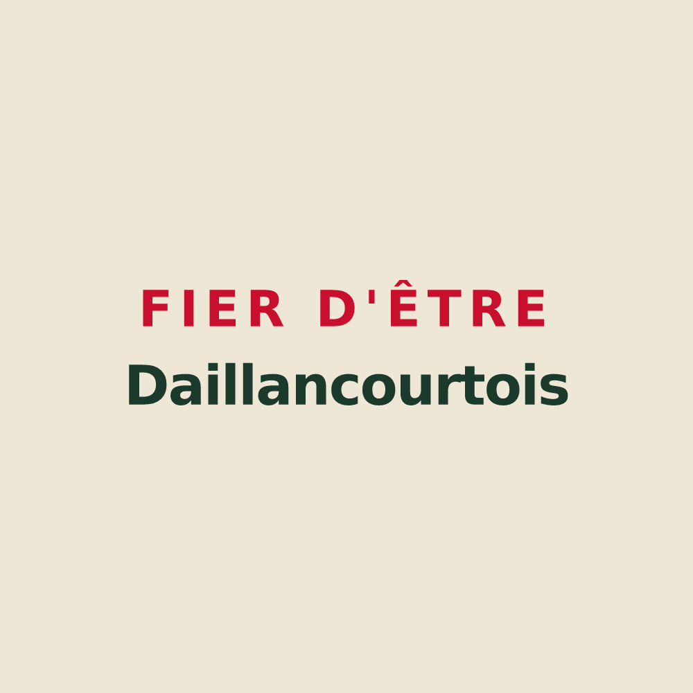 Tote bag « Fier d'être Daillancourtois » — design pour Daillancourt